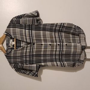 Diane Von Furstenberg Darnley Plaid Silk blouse